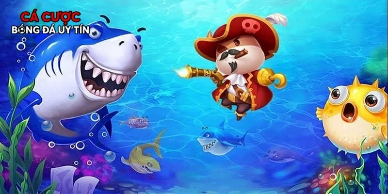 Trang bị đắc lực trong tay giúp thợ săn Bắn Cá Hải Tặc dọn sạch bàn đấu